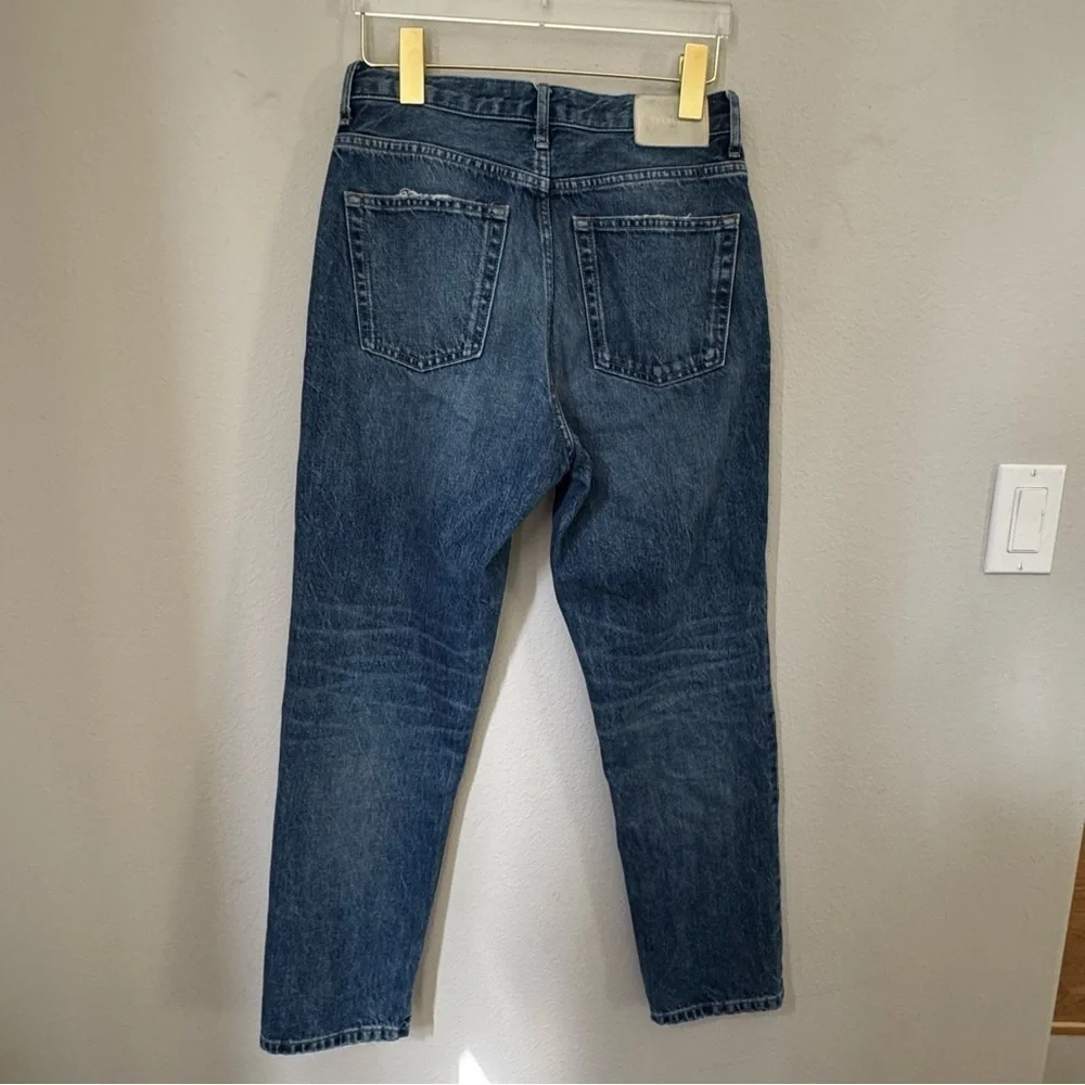 Everlane The Cheeky Jean Crop High Rise 💯% Cotton Women’s size 26